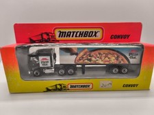 KENWORTH TRUCK PIZZA HUT SCHWARZ WEISS MATCHBOX CONVOY VON 1993 IN OVP BOX