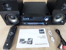 DUAL Stereo CD-Mikro- System MS 110 CD mit Fernbedienung UKW Wurfantenne Audio