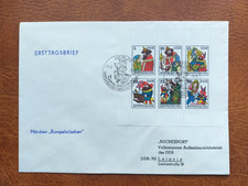 FDC DDR Kleinbogen Mi. 2187-92 Deutsche Märchen-Rumpelstilzchen, Großbrief, ESST