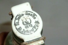 Alte Wasserflasche Sprudelflasche St.Julian Quelle Pfalz Kusel 1912 Glasflasche