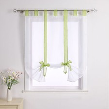 Transparent Raffrollos mit