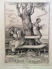 Original Radierung von 1925