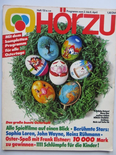 Hörzu 1983 lorne green - hörzu,