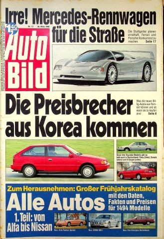 Auto bild 1990 - auto, vw