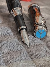 Montegrappa " Pen of Peace" Limited Edition Fountain Pen (1958 ) -18k Medium Nib