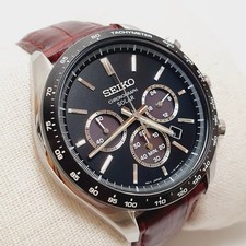 Seiko - Solar Chronograph - V175-0FA0 - 41 mm - Herren - 2010–2020