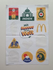 McDonalds Stickerbogen Mit