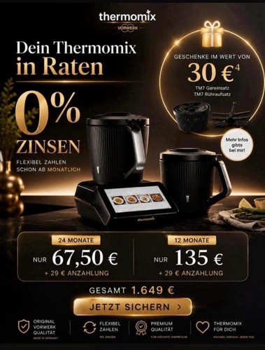 Thermomix tm7 vorwerk neu - vorwerk,