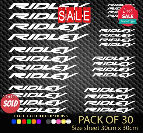 Ridley vinyl aufkleber sticker - ridley,