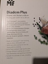 WMF Diadem Plus mit Glasdeckel 28 cm Edelstahl Antihaftbeschichtet gebraucht