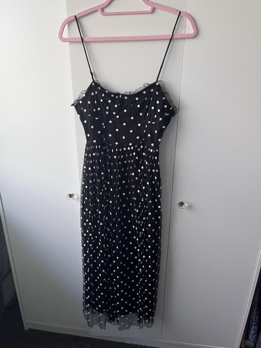 Zara gepunktetes kleid - gepunktetes, blumen