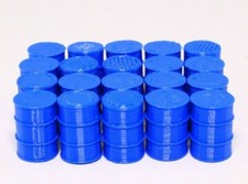 Ladegut H0 Fässer Ölfässer blau 20 Stück bahnwaren