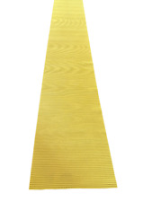 Weichschaummatte Badematte Duschmatte Gelb 65 x 500 cm Universalmatte WS13