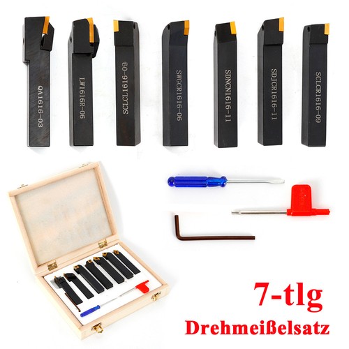 7tlg set 16mm cnc drehbank - 7tlg,