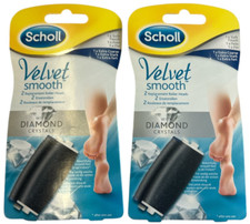 2x Scholl Velvet Smooth Pedi