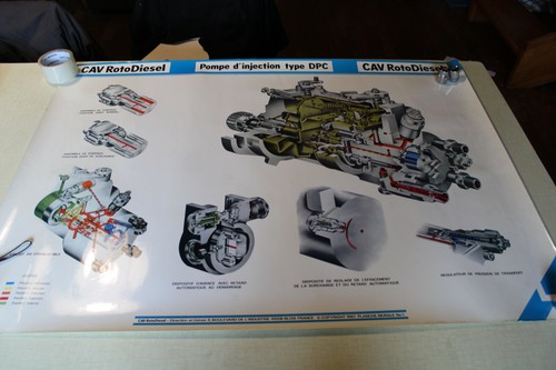 Plakat einspritzpumpe dpc - plakat,