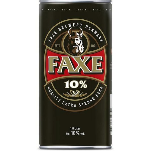 Faxe extra strong bier vol - bier, 10%