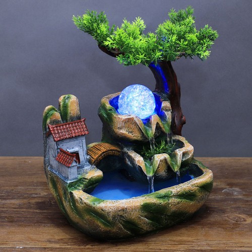 Tisch led wasserfallbrunnen - tisch,