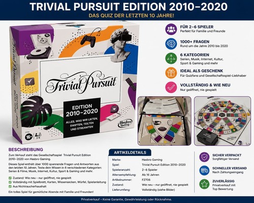 Trivial pursuit edition - trivial,