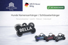 HUNDEMARKE Knochen mit NAME