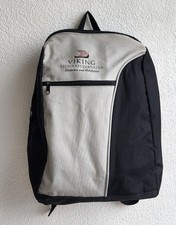 Rucksack Wanderrucksack Tasche VIKING Flusskreuzfahrten Schwarz Grau Give Away