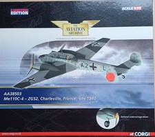 corgi flugzeug 1:72 ME 110C-4 -ZG52, Charleville, France,  1940, Limited EDITION