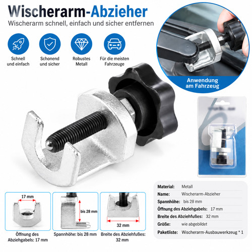 Scheibenwischerarm-Abzieher