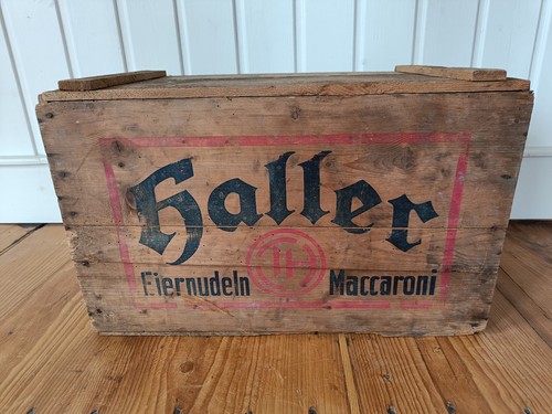 Holzkiste mit deckel 30er - holzkiste,