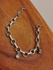 ESPRIT Bettelarmband  925 Silber, 8,5 mm breit, 20 cm lang, 16 gr. schwer  (364)