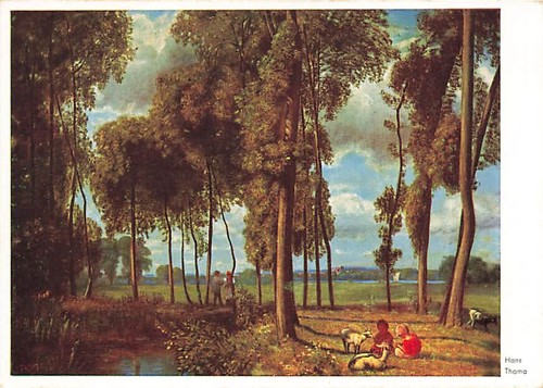 Alte hans thoma - ak,