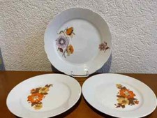 Kahla Porzellan  3 Stück Teller Flache Teller