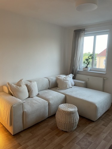 Ecksofa graingold leni beige - ecksofa,