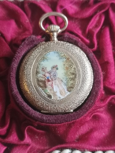 Taschenuhr gold 585 kleine - taschenuhr, 585/