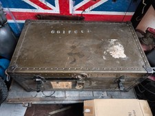 1927 Belber Trunk & Bag Co SGT-Aufschriften 2.WK USA