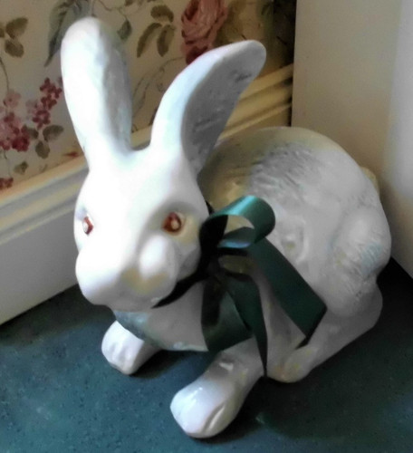 Vintage alter schneehase hase - schneehase,