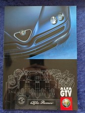 Alfa Romeo GTV 2.0 T. Spark 16 V/L, V6 TB, 3.0 V6 24V Prospekt 9.1999