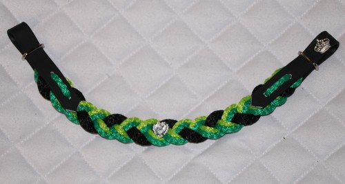 Tolles flecht stirnband f - -,