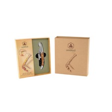 LAGUIOLE  Korkenzieher; Kellnermesser; Kapselheber - Bambus - Neu - 268689