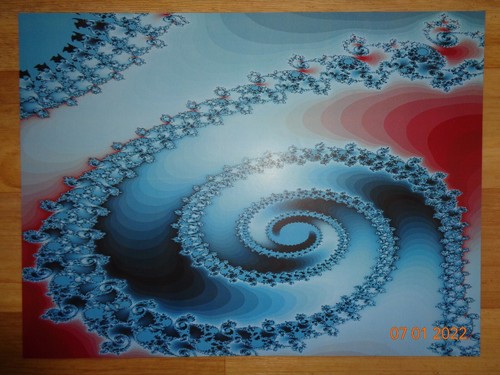 Psychedelic art print spirit - print,