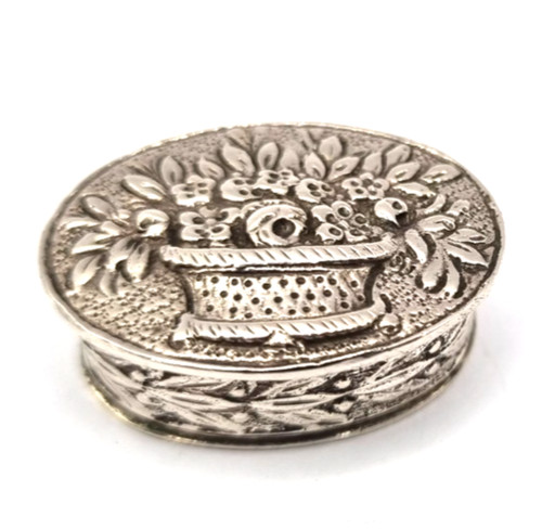 Antik jugendstil silber pillen - jugendstil,