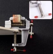 MINI SCHRAUBSTOCK ALUMINIUM KLEIN TISCH SPANNVORRICHTUNG