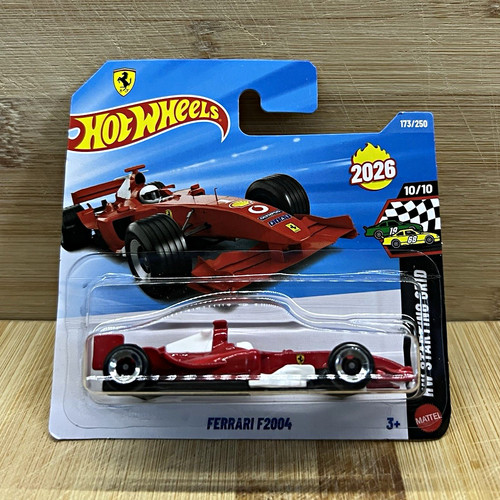 Hot wheels ferrari f2004 - ferrari, 1:64