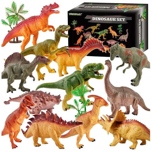 Dinosaurier figuren set - figuren, 12