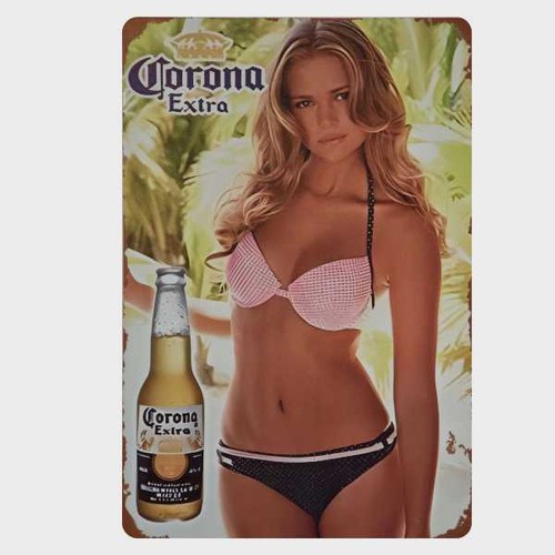 Blechschild corona extra bier - extra,