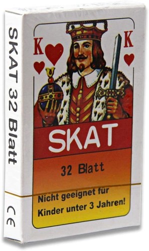 Skat karten blatt - 2x,