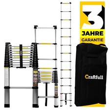 Teleskopleiter Alu Leiter Multifunktionsleiter Anlegeleiter Stehleiter 150 kg
