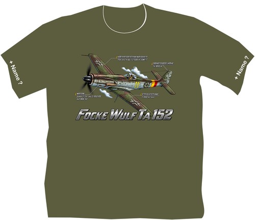 Focke wulf 152 shirt - focke, ta