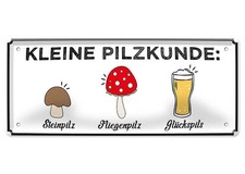 Blechschild Sprüche Deko