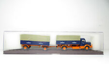 268-2HO - Brekina HO 77129 - Krupp Mustang Hängerzug VEB Berlin - top in OVP