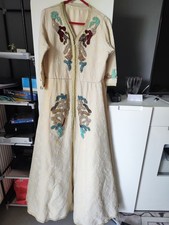 Takschita Beige Kleid mit